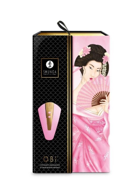 Shunga OBI Intimate Massager Light Pink