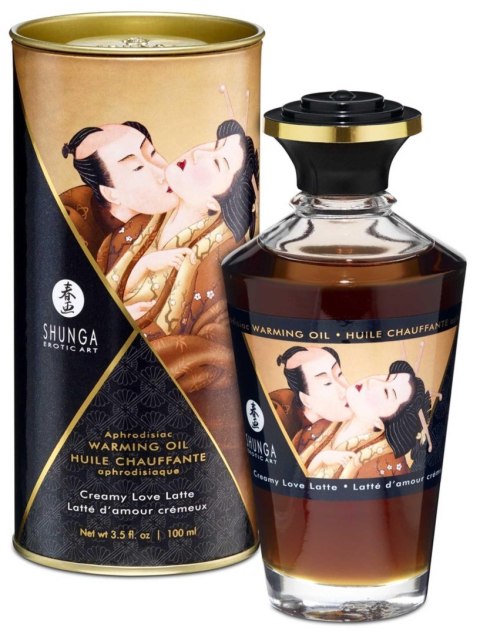 Shunga Warming Oil Creamy Love Latte