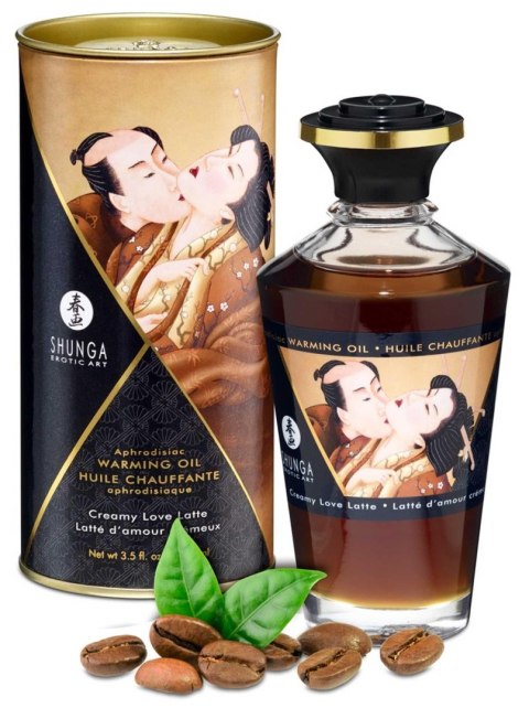 Shunga Warming Oil Creamy Love Latte