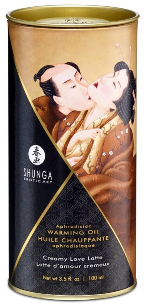 Shunga Warming Oil Creamy Love Latte