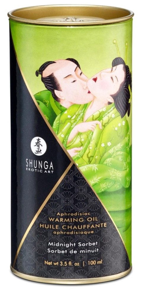 Shunga Warming Oil Midnight Sorbet