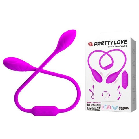 Pretty Love PRETTY LOVE -Dream lover's whip, 12 vibration functions Bendable