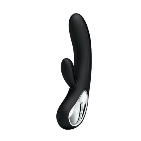 Super wibrator ELMER, BLACK, USB, 12 funkcji