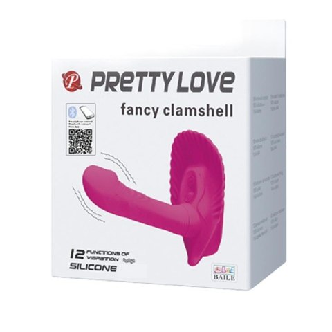 Wibrator PRETTY LOVE - FANCY CLAMSHELL 12 funkcji