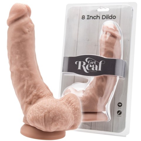 Dildo z przyssawką Get Real 8''