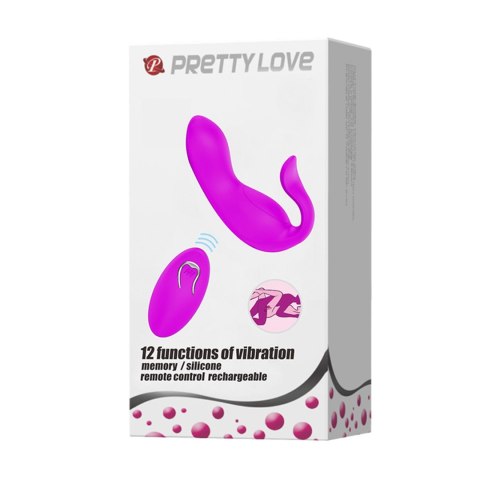 Pretty Love WIBRATOR - 12 vibration functions Wireless remote control