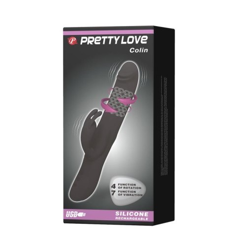 Pretty Love PRETTY LOVE - COLIN, USB, 7 vibration, 4 rotation