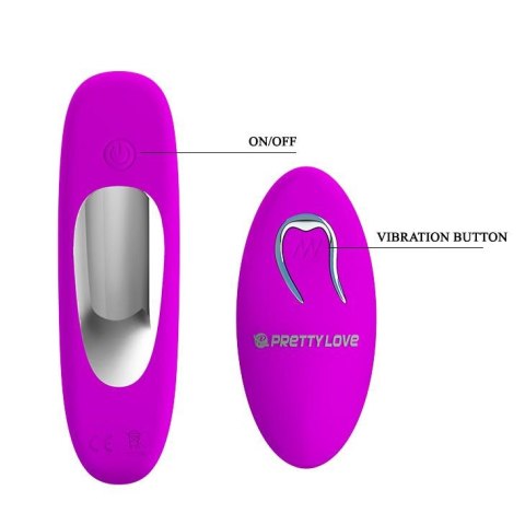 4 Pretty Love 2 WIBRATOR -MAGIC FINGER, 22 vibration functions Memory function Wireless remote control