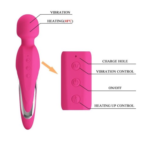 Pretty Love WIBRATOR - MICHAEL USB, 7 function, warming mode