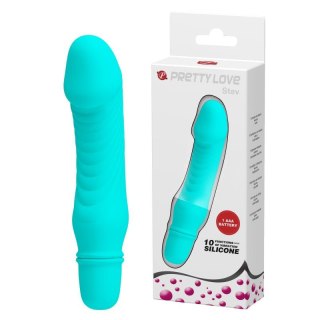 Pretty Love WIBRATOR - STEV, BLUE, 10 function