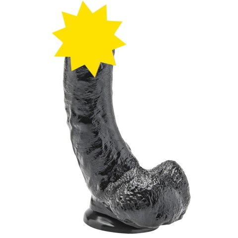 Duże dildo Get Real Black 8''