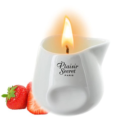 Świeca do masażu, zapach truskawek Bougie Candle STRAWBERRY