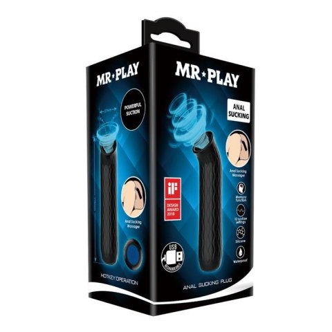 Mr. Play MR PLAY - Anal Sucking Plug