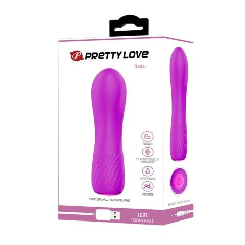 4 Pretty Love 2 WIBRATOR -BEAU, 22 vibration functions Memory function