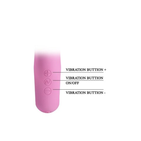 Pretty Love WIBRATOR - CANROL USB PINK 7 function