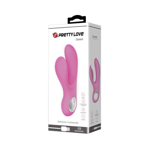 Pretty Love WIBRATOR - CANROL USB PINK 7 function