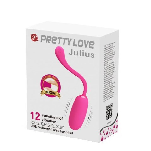 Pretty Love PRETTY LOVE - JULIUS EGG Pink 12 function vibrations