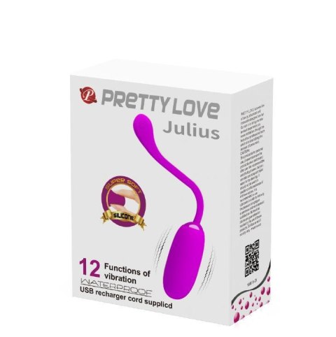 Pretty Love PRETTY LOVE - JULIUS EGG Purple 12 function vibrations