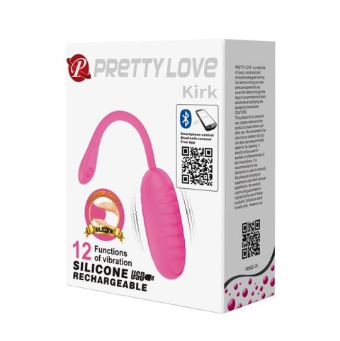 Pretty Love PRETTY LOVE -Kirk, 12 vibration functions Mobile APP remote control