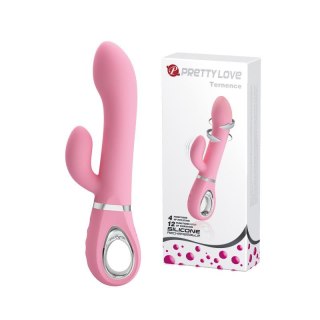 Pretty Love WIBRATOR - TERNENCE USB PINK 4 rot. 12 vibration