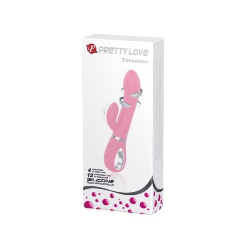 Pretty Love PRETTY LOVE - TERNENCE USB PINK 4 rot. 12 vibration