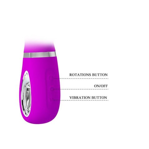 Pretty Love PRETTY LOVE - TERNENCE USB PURPLE 4 rot. 12 vibration