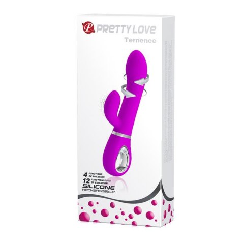 Pretty Love PRETTY LOVE - TERNENCE USB PURPLE 4 rot. 12 vibration