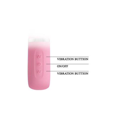 Pretty Love WIBRATOR - THOMAS USB PINK 7 function