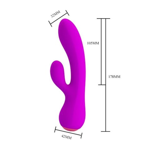 4 Pretty Love 2 WIBRATOR - ZACHARY 22 function vibrations