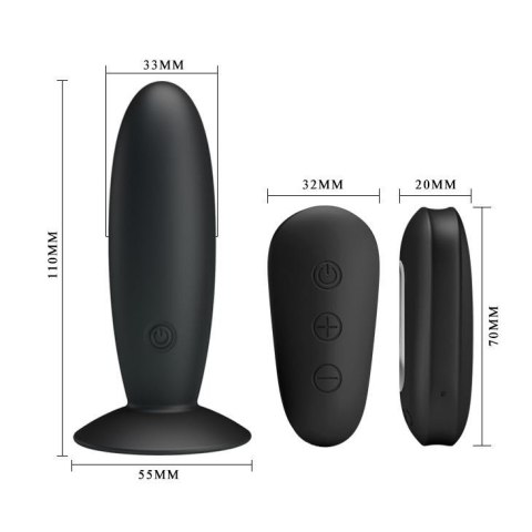 Mr. Play MR PLAY - Remote Control Vibrating Anal Plug