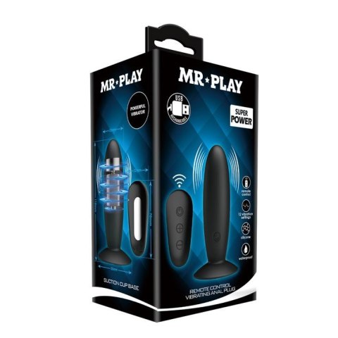 Mr. Play MR PLAY - Remote Control Vibrating Anal Plug