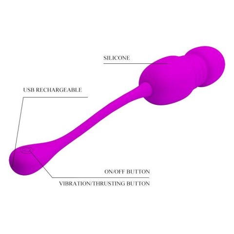 Pretty Love PRETTY LOVE - Callie, 12 vibration functions Memory function 12 thrusting settings