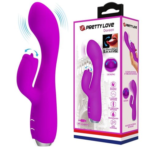 Pretty Love PRETTY LOVE - GLORIA Purple 12 function vibrations