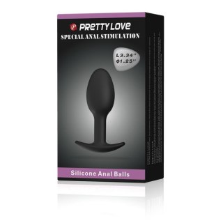 Pretty Love Korek analny, plug - HEAVY BALLS plug, korek analny