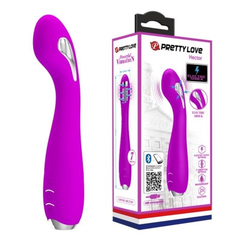 4 Pretty Love 2 WIBRATOR -HECTOR, 22 vibration functions 5 electric shock functions Mobile APP remote control