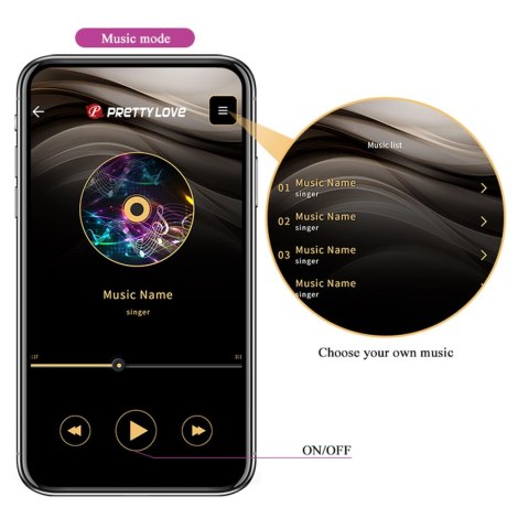 Pretty Love PRETTY LOVE - Jayleen, 12 vibration functions Mobile APP Long-distance Control