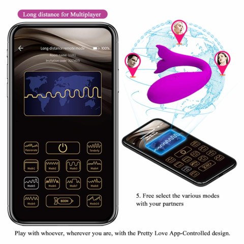 Pretty Love PRETTY LOVE - Jayleen, 12 vibration functions Mobile APP Long-distance Control