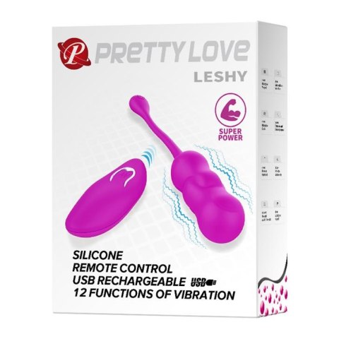 Pretty Love PRETTY LOVE -LESHY, 12 vibration functions Wireless remote control