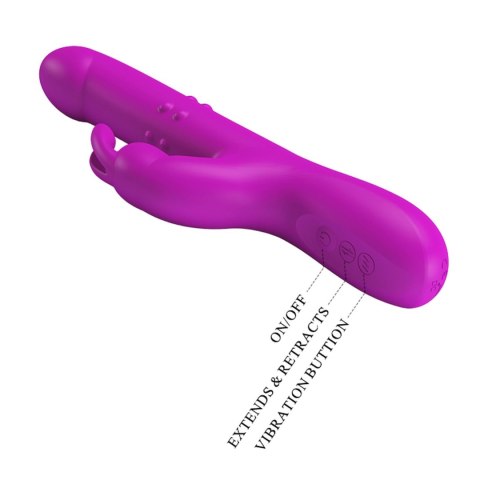 Pretty Love PRETTY LOVE - Reese, 12 vibration functions 4 rotation functions 4 thrusting settings