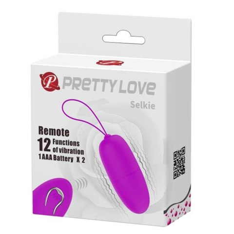 Pretty Love PRETTY LOVE -SELKIE, 12 vibration functions Wireless remote control