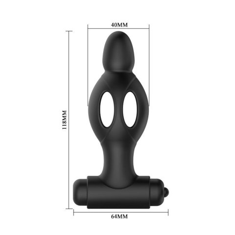 Mr. Play MR PLAY - SILICONE VIBRATING ANAL PLUG