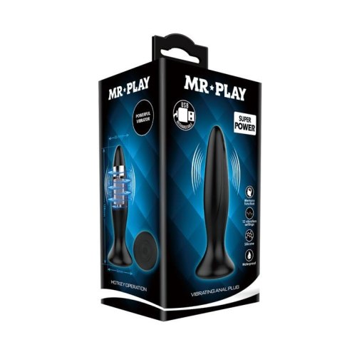 Mr. Play MR PLAY - VIBRATING ANAL PLUG Hotkey operation