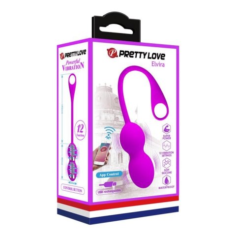 Pretty Love PRETTY LOVE - ELVIRA Purple- Kegel balls