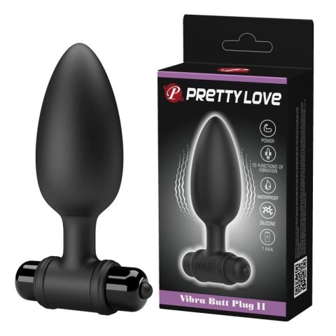 Pretty Love PRETTY LOVE -VIBRA BUTT plug, korek analny II