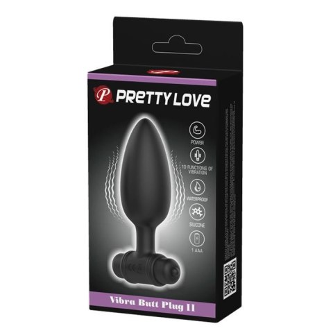 Pretty Love PRETTY LOVE -VIBRA BUTT plug, korek analny II