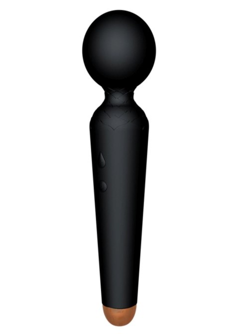 Stymulator, wibrator-Mini wibrator Power Wand, różdżka, mikrofon USB 10 Functions - Black