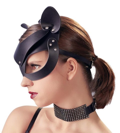 Bad Kitty Cat Mask Rhinestones