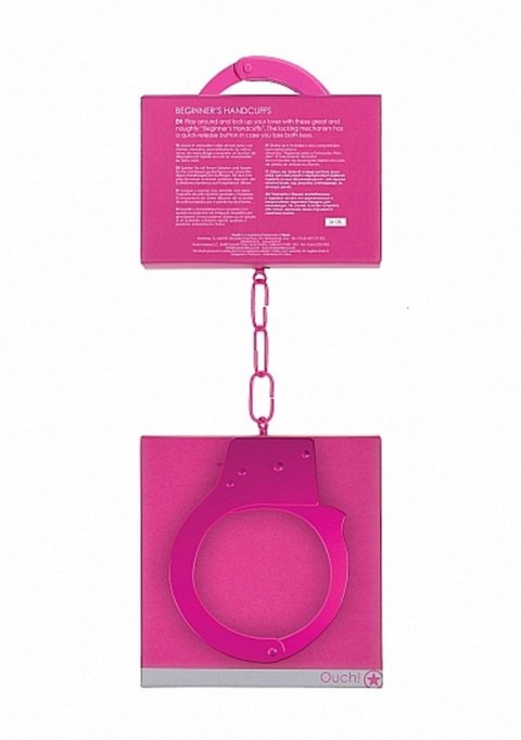 Beginner""s Handcuffs - Pink