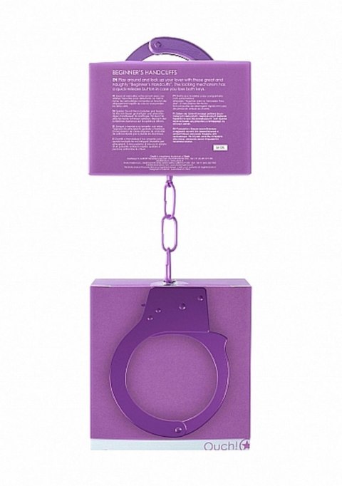 Beginner""s Handcuffs - Purple