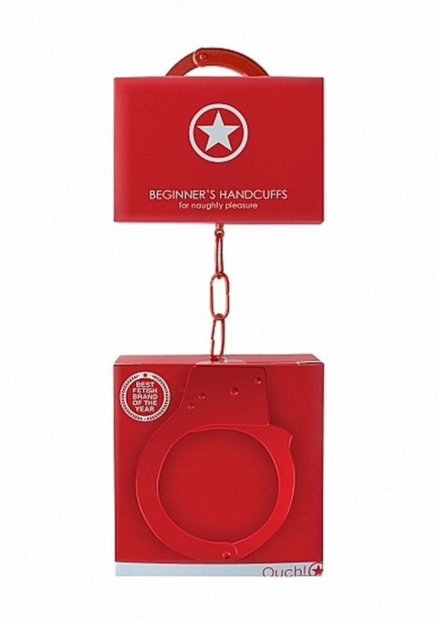 Beginner""s Handcuffs - Red